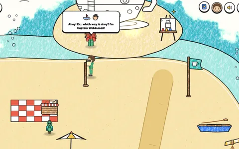 A real screen from Spyglass Cove